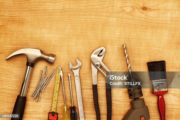 Tools Stock Photo - Download Image Now - Carpentry, Close-up, Construction Industry