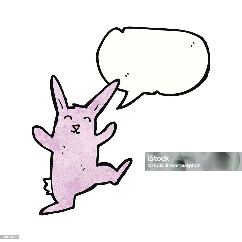 Dancing Rabbit Illustration Cartoon Funny Dancing Rabbit Stock Illustration - Download Image Now ...