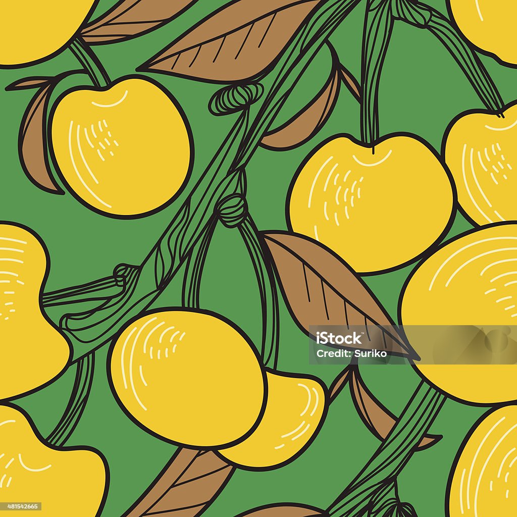 Abstract Cherry Vector Cherries Stock Illustration - Download Image Now - Abstract ...