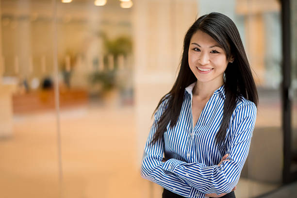 istock Successful Asian lawyer smiling 481542784