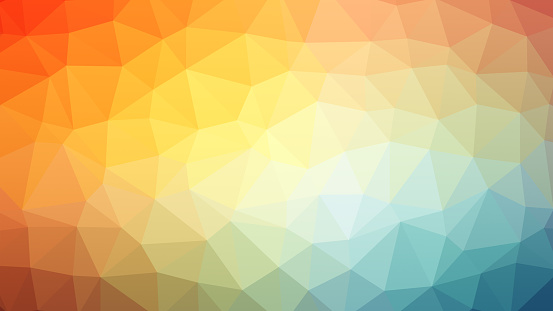 Abstract colorful polygon shaped background