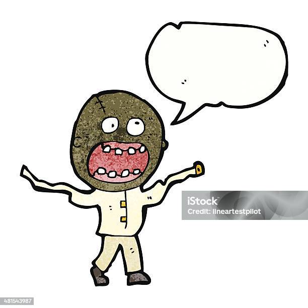 Cartoon Crazy Mad Man Stock Illustration - Download Image Now - Adult, Bizarre, Clip Art