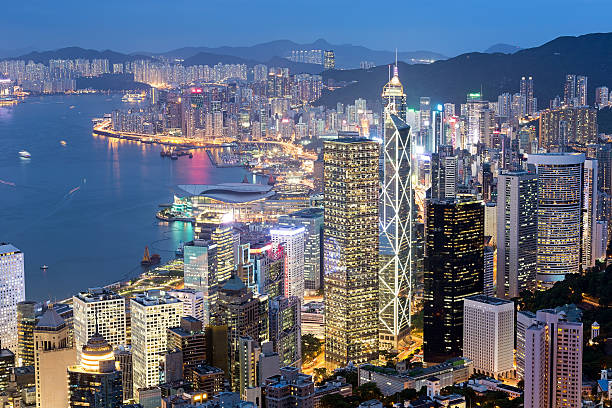 istock Hong Kong Famous Night View 481546616