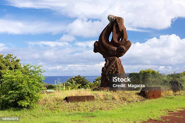 Hanga Roa Isola Di Pasqua - Fotografie stock e altre immagini di Antica civiltà - Antica civiltà, Archeologia, Arte