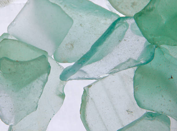 istock Sea Glass Close-up in Aqua 481554489