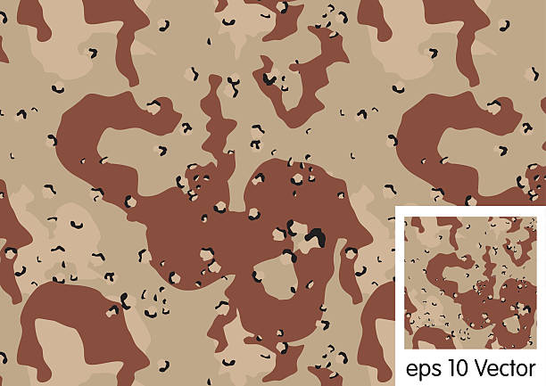 камуфляжный рисунок вектор - camouflage pants stock illustrations