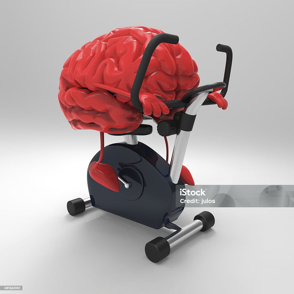 Brain Alzheimer's Disease Stock Photo