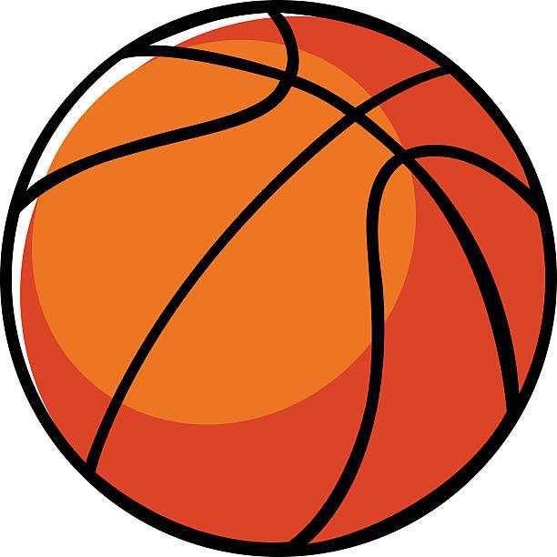 Basket Ball Stock Illustration - Download Image Now - Basketball - Ball,  Basketball Hoop, Cartoon - iStock