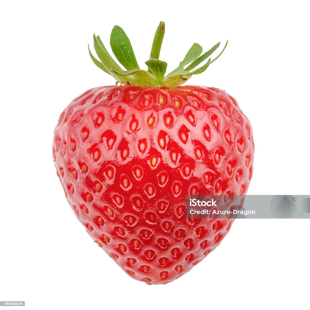 Strawberry isolated on white background 2015 Stock Photo