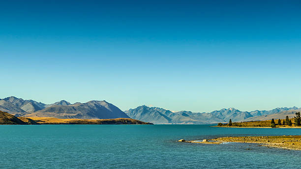 Lake Tekapo in Aoraki / Mount Cook National Park, New Zealand