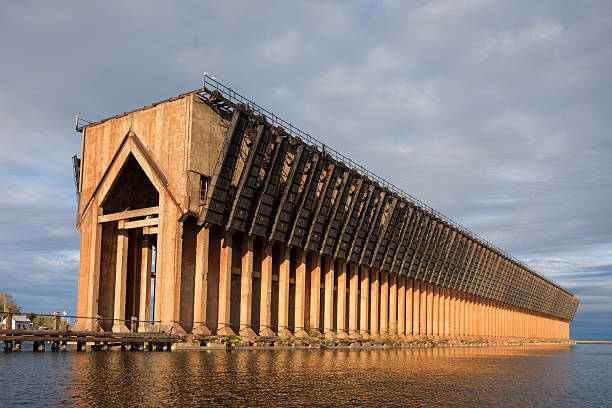 istock Abandoned Ore Dock on Lake Superior - Marquette Michigan 481565716