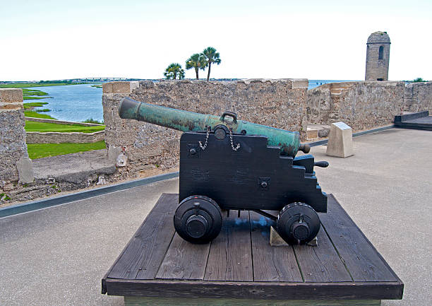 istock Old cannon in a fort 481566126