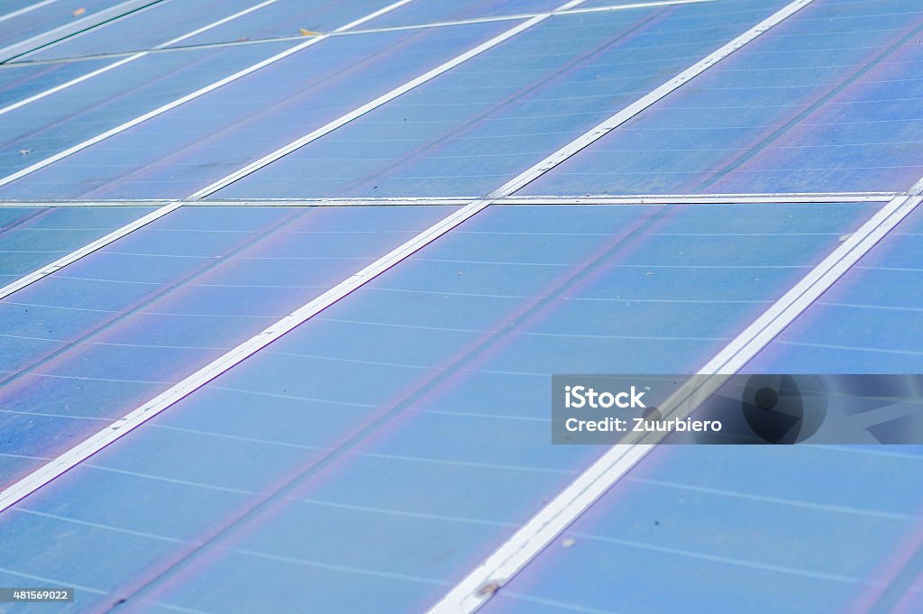 Solar Panels 2015 Stock Photo