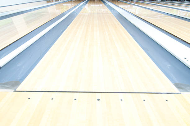 istock Bowling street wooden floor 481569194