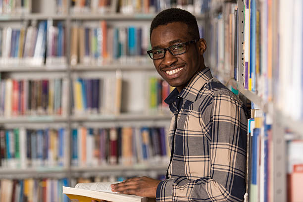 istock Portrait Of A Student In A Library 481571046