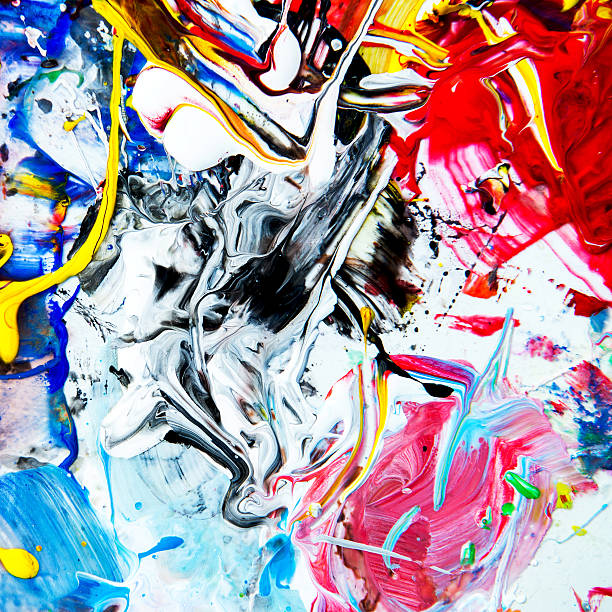istock Background Image of Bright Watercolor Paint Palette 481574570