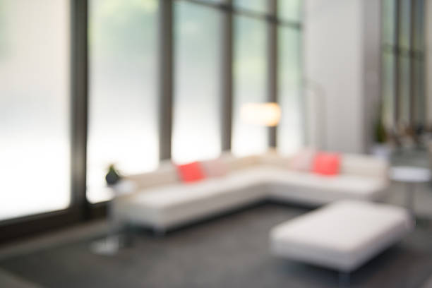 istock Out of Focus Modern Office Waitting Area Background 481574806