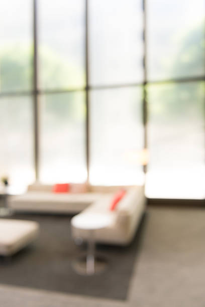 istock Out of Focus Modern Office Waitting Area Background 481574854