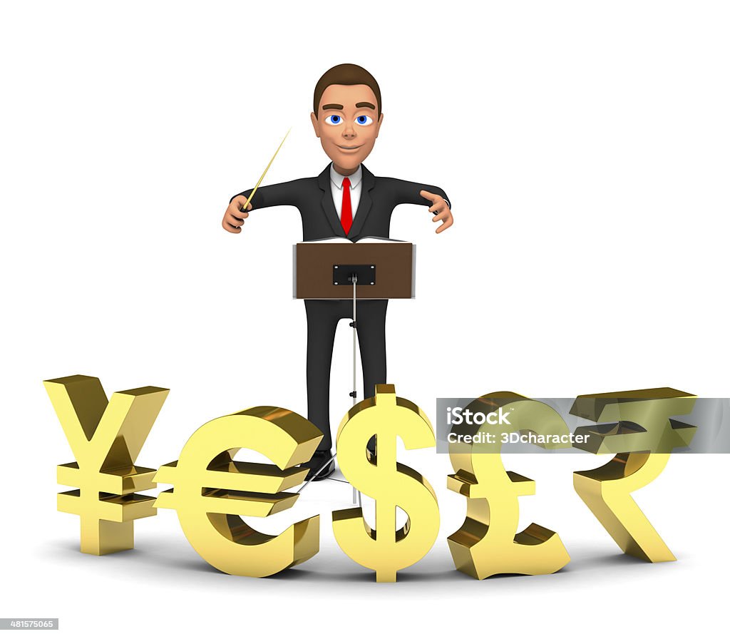 businessman financial Conductor Adult Stock Photo