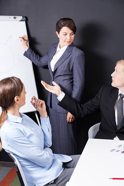 istock Business meeting with presentation 481578086