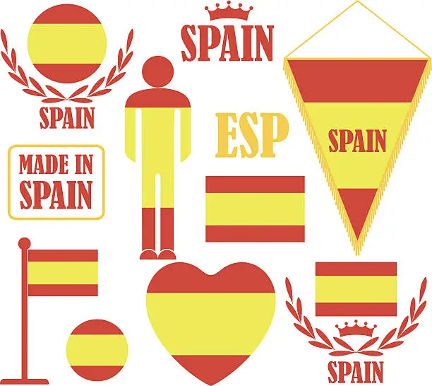 Vector illustration of Spain