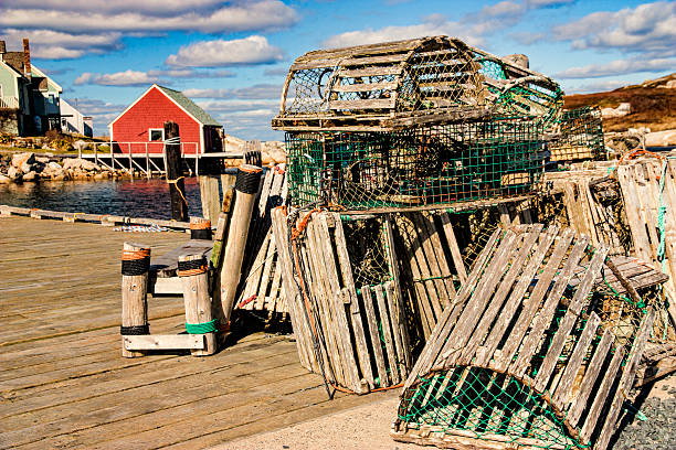 istock Lobster Pots at Peggy's Cove 481580702
