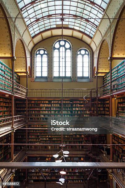 Rijksmuseum Research Library Stock Photo - Download Image Now - Library, Rijksmuseum, Indoors