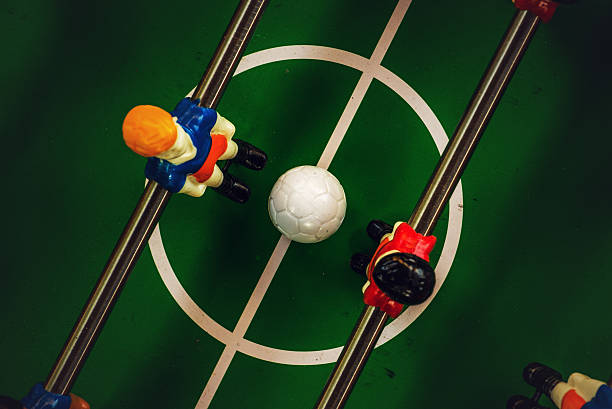 istock Table Soccer or Football Kicker Game 481599162