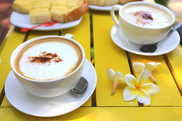 istock two cups of coffee cappuccino 481603898