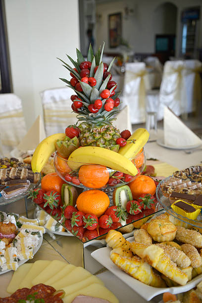 istock Delicious food on a table 481604180