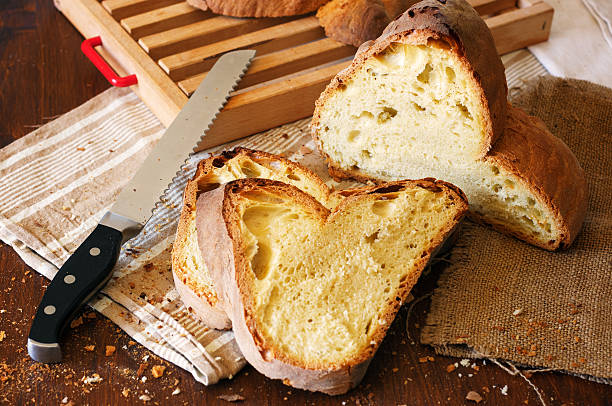 Pane Di Altamura, Altamura Bread, Italy stock photo