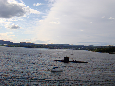 Submarine at Norway - horizontal image