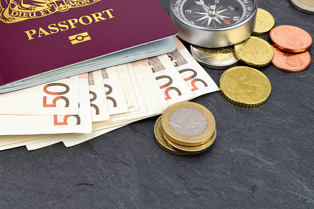 Uk Euro Travel stock photo