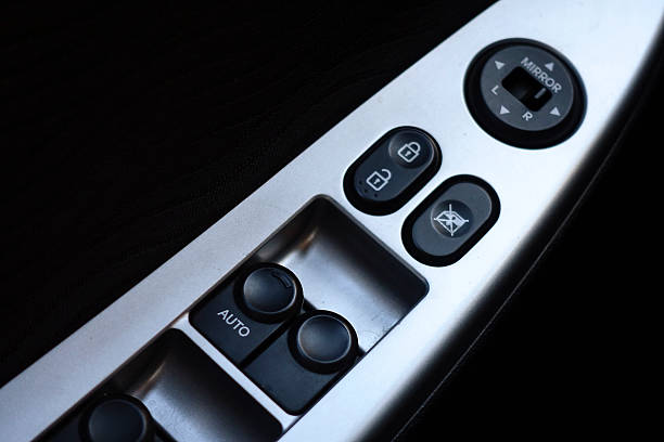 istock Switch driver car of door 481625556
