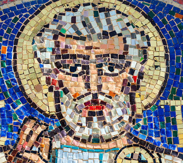 istock Agliate Brianza, mosaic of St. Peter 481626237