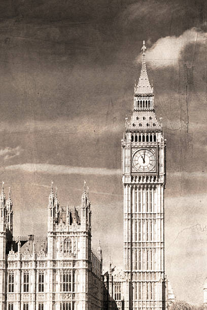 istock Old view of Big Ben 481626493