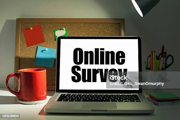 Online Survey Stock Photo - Download Image Now - Internet, Questionnaire, 2015