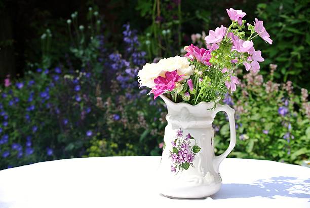 istock Jug of Flowers standing on a Table 481629736