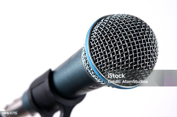Microfono - Fotografie stock e altre immagini di Apparecchiatura di registrazione del suono - Apparecchiatura di registrazione del suono, Artista di spettacolo, Attrezzatura per la musica