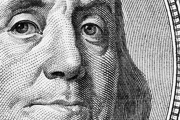 close up of dollar bill
