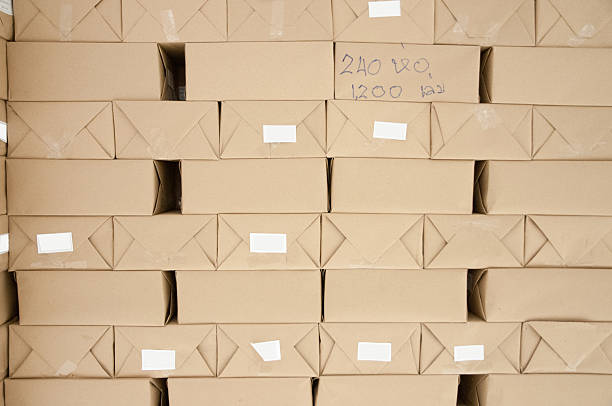istock piles of book packages in storage 481639822