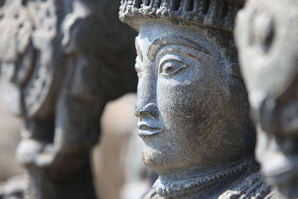 templo de pedra esculpida chennakesava, mysore - somnathpur imagens e fotografias de stock