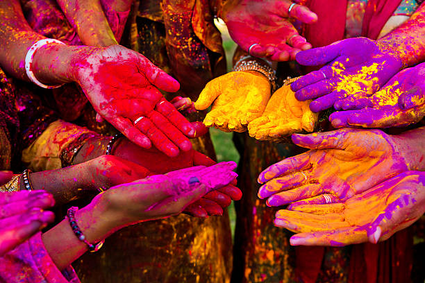 istock Holi festival in India 481646429