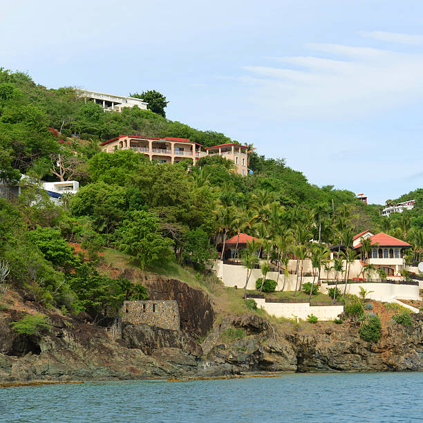 istock Historic Building at St. Thomas Island, US Virgin Islands, USA 481653962