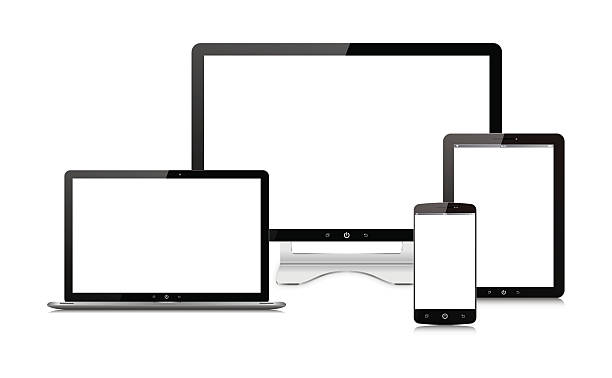 istock Vector Computer monitor,Digital Tablet, Smart Phone and laptop isolated 481659504