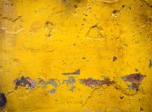 fundo amarelo - spotted paint red wall - fotografias e filmes do acervo