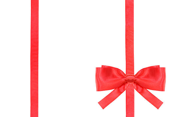 istock red satin bow knot and ribbons  - set 49 481666804