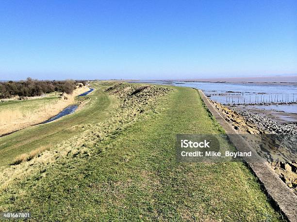 The Sea Wall Stock Photo - Download Image Now - Agriculture, England, Environment