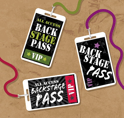 Free Backstage Pass Clipart In Ai Svg Eps Or Psd Free Backstage Pass Clipart In Ai Svg Eps Or Psd