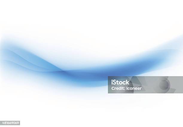 Background Swirl Blue Stock Illustration - Download Image Now - Wave Pattern, Blue, Backgrounds